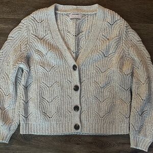 Old Navy Light Gray Women's Cardigan